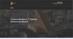 Desktop Screenshot of jcsystem.com.mx